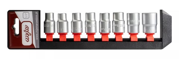 MJW 1/2" E-hylsnyckelsats