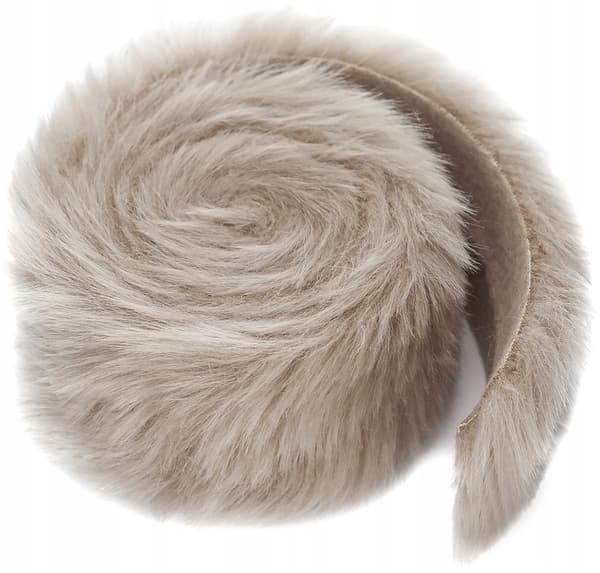 Beige turkissyötin rullalla 6 cm x 2 m