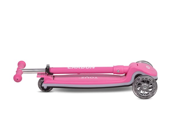 3-hjulig karbon rosa sparkcykel