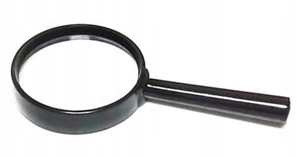 Læselup 6 cm forstørrelsesglas x5