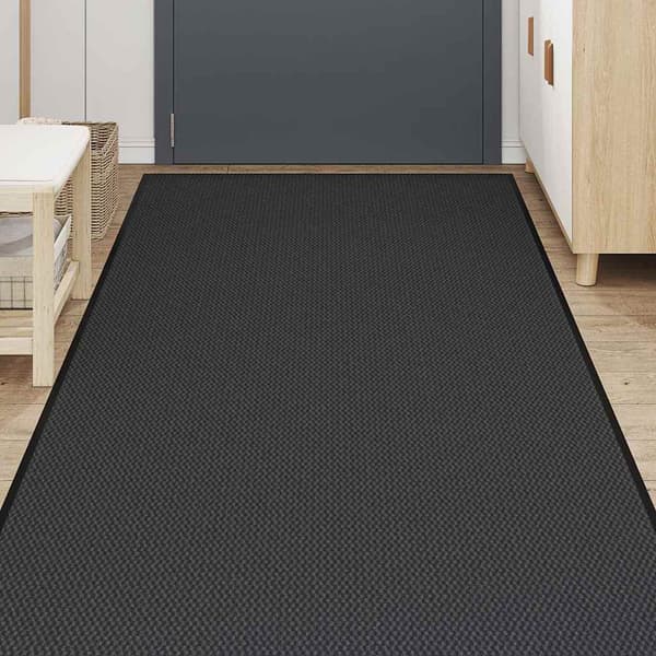 vidaXL dørmåtte sort 115x500 cm