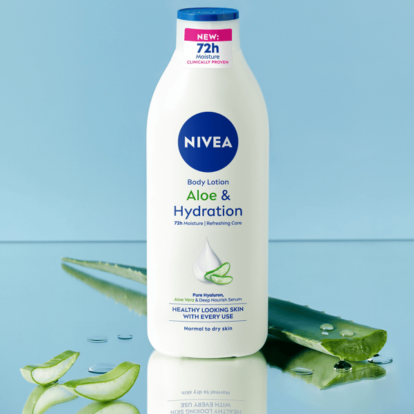 NIVEA Kropsbalm Aloe og fugtighed 400ml