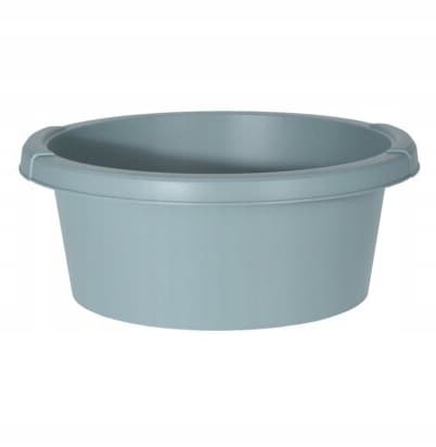 Tvättskål, rund plast, universal, 32x13cm, 6L, 1 st.