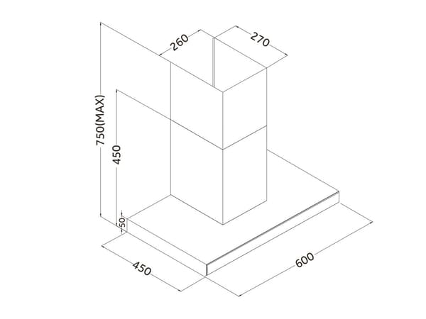 60 cm liesituuletin T2 BERDSEN