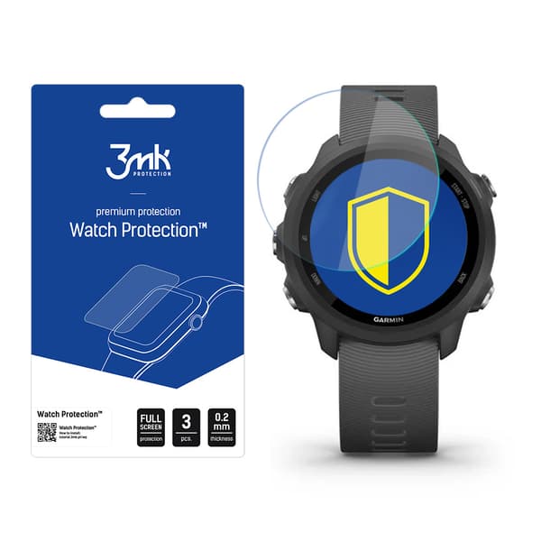 Garmin Forerunner 245 - 3mk Urbeskyttelse Fleksibelt Glas