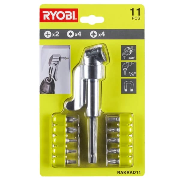 RYOBI Ruuvaussarja - 11 kappaletta