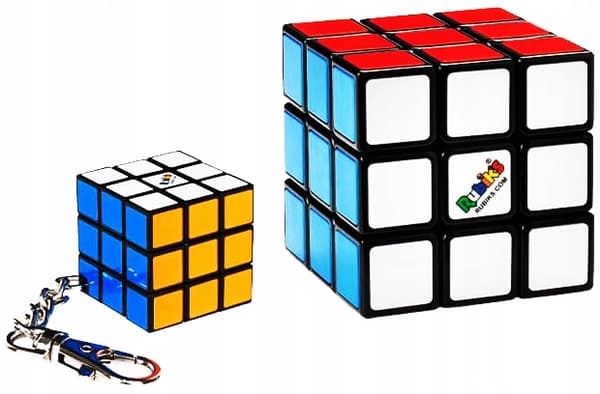 Rubikin kuutio 3x3 avaimenperä