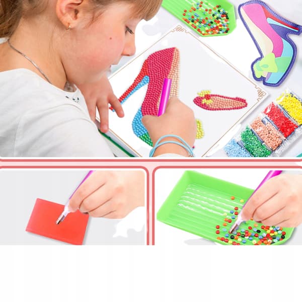 Diamantbroderi Set 1000 Diamanter Sko