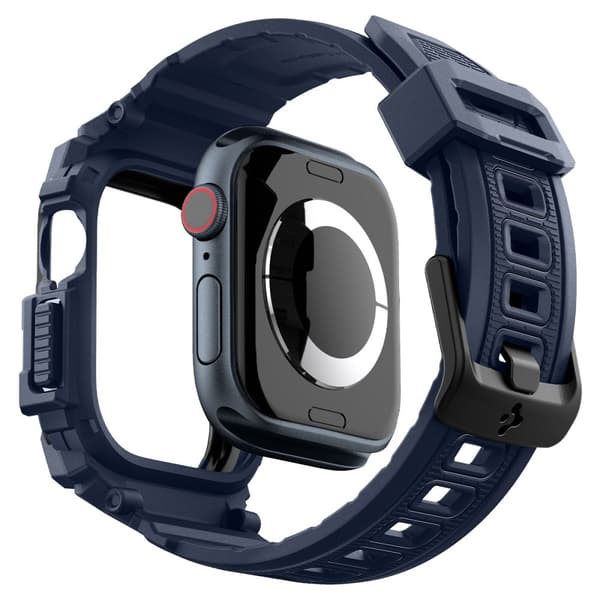 SPIGEN RUGGED ARMOR PRO APPLE WATCH 10 (46 MM) MARINBLÅ