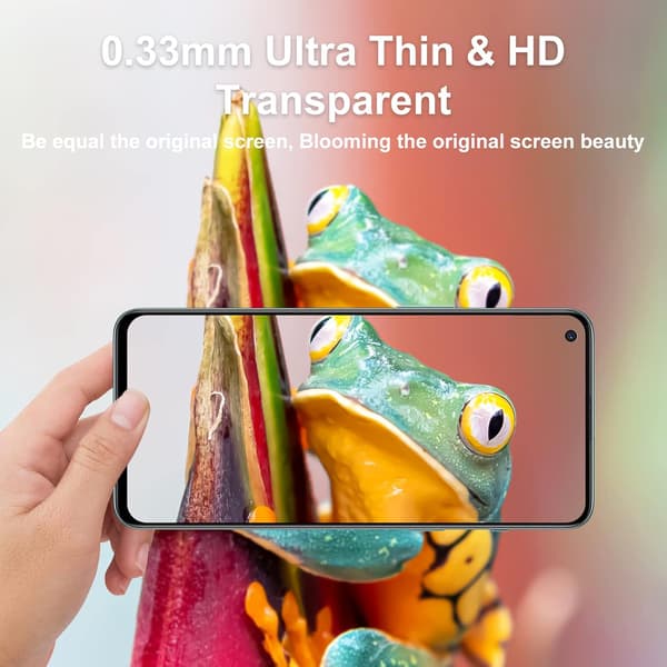 3x 9H HÄRDAT GLAS FÖR ONEPLUS NORD 2 SOLIDRESISTENT SKYDDSSKYDD
