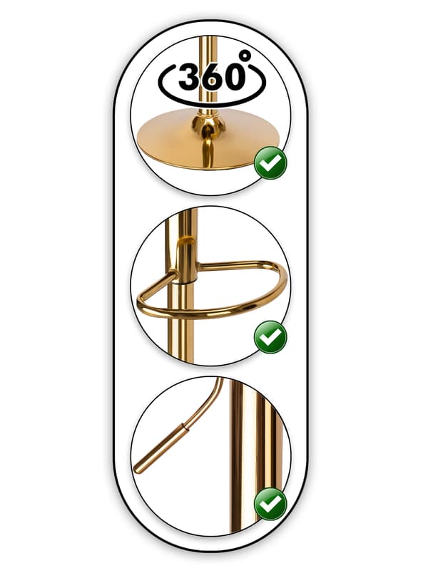 Arako Gold Barpall, Svart Sammet