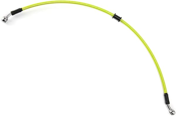 MOTORCYKELBROMSSLANG KORT FLEXIBEL GRÖN 63 CM LÄNGD