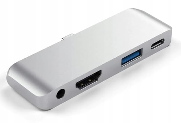 4-i-1 HUB USB-C 3.0 HDMI 4K JACK-adapter til iPad Pro
