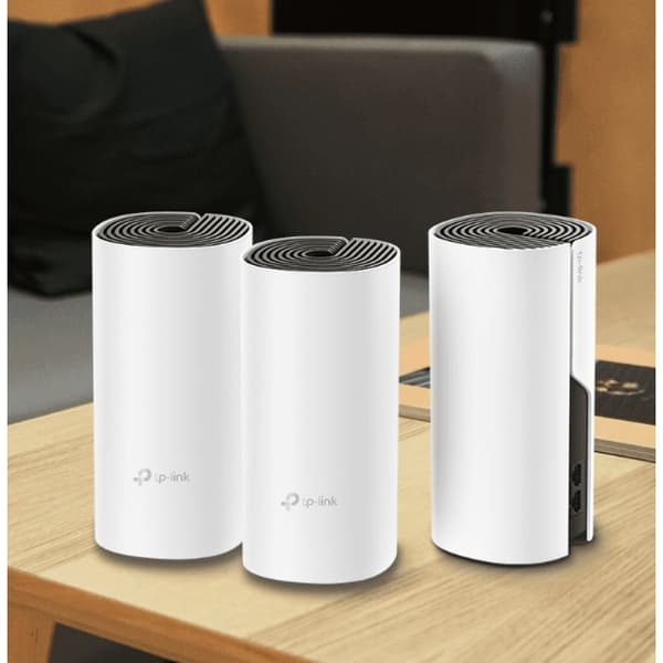 Accesspunkt TP-LINK Deco M4 3-PACK, WiFi 5, DualBand, vit