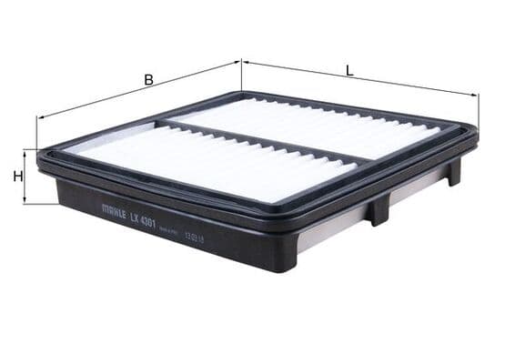 LUFTFILTER LX4301 KNECHT