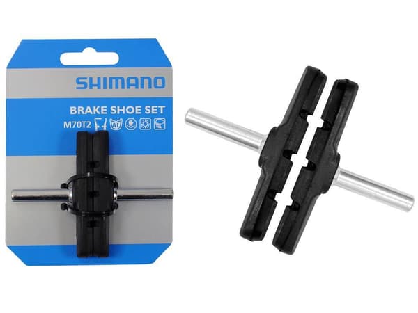 Shimano M70T2 bromsbelägg med pinnar