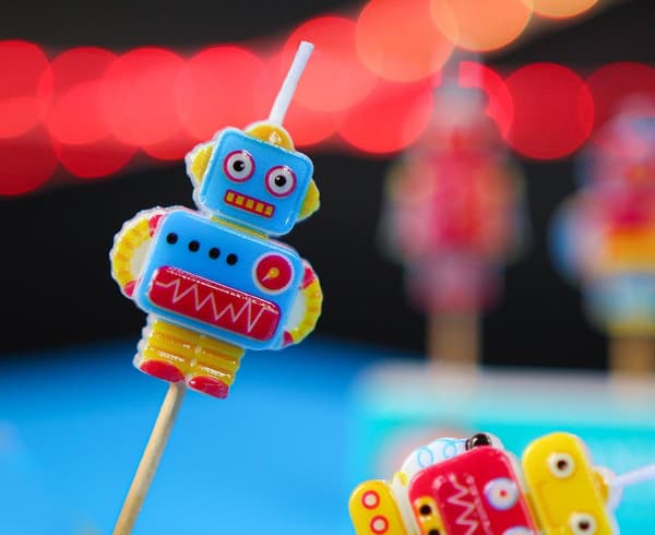 Robotplukkerljus 5 stk.