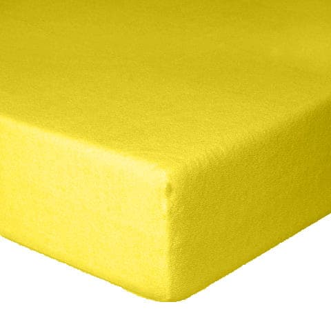 Frottélagen med elastik PREMIUM 70x140x10 Gul