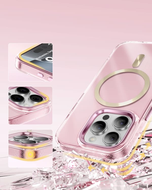 INNOSTYLE MAGNETISK FORSTÆRKET ETUI TIL MAGSAFE IPHONE 16 PRO