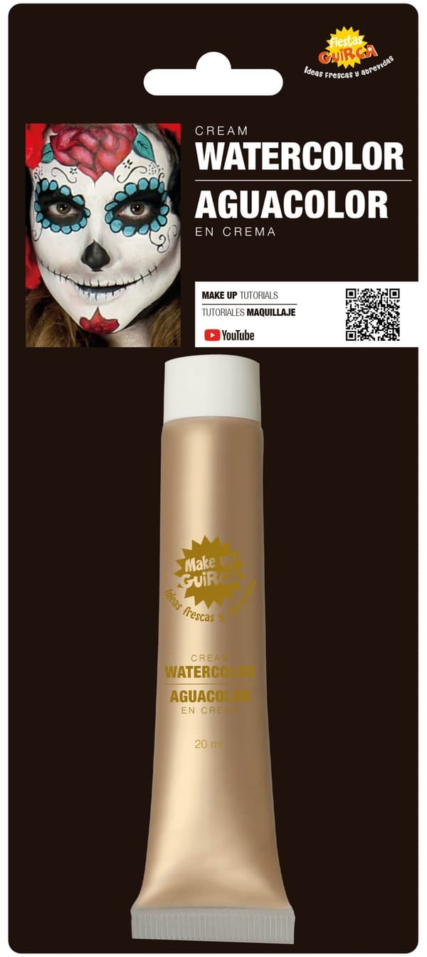 Vandbaseret ansigtsmaling makeup GOLD