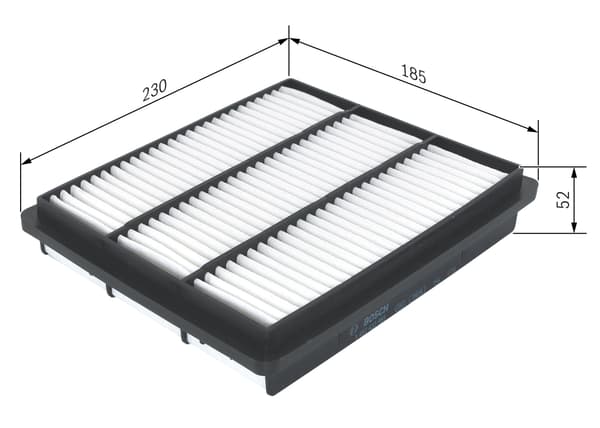 ILMANSUODATIN 1457433968 BOSCH