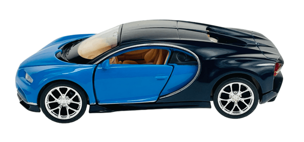 WELLY BUGATTI CHIRON BLÅ 1:34 43738