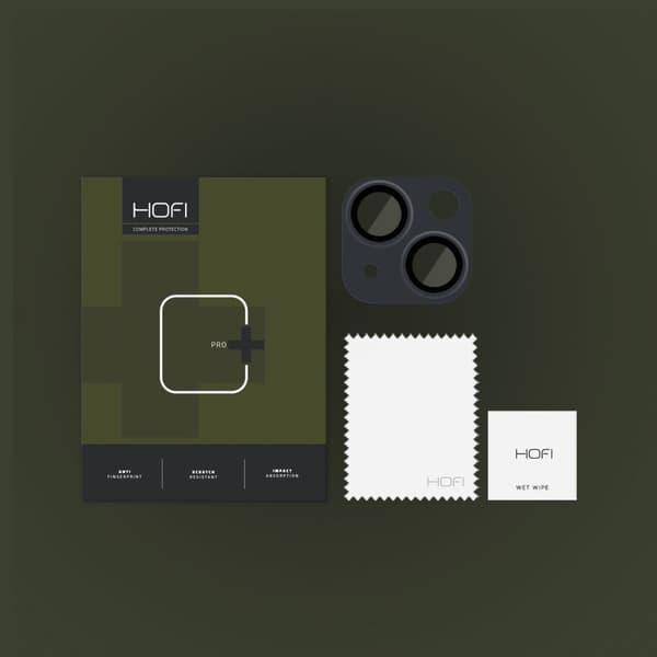 HOFI FULLCAM PRO+ KAMERAKUORET IPHONE 15 / 15 PLUS MUSTA