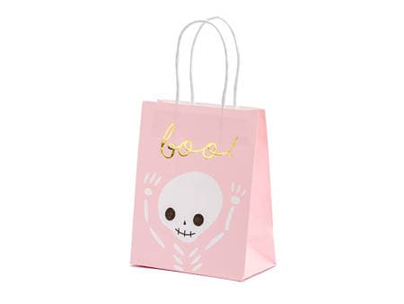 Boo Bedårande presentpåse i rosa elegans för alla tillfällen