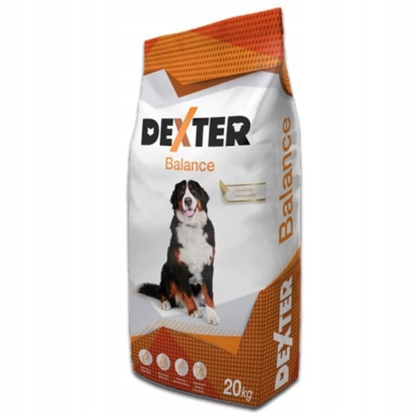 Nugape Dexter Balance torrfoder för hundar med vitaminer 20 kg