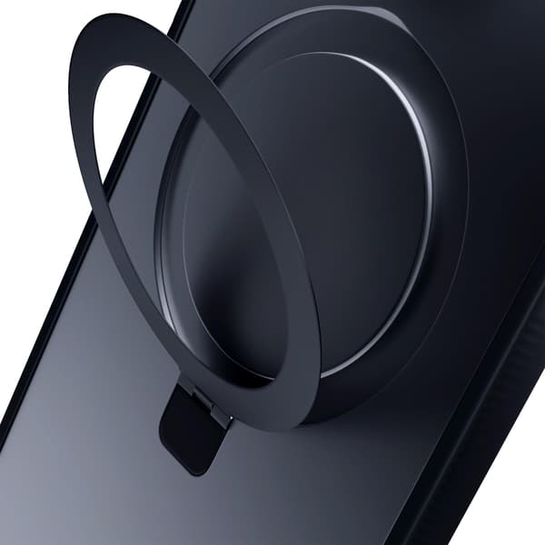 Apple iPhone 14 plus - 3mk Smoke-skal Mag&Stativ