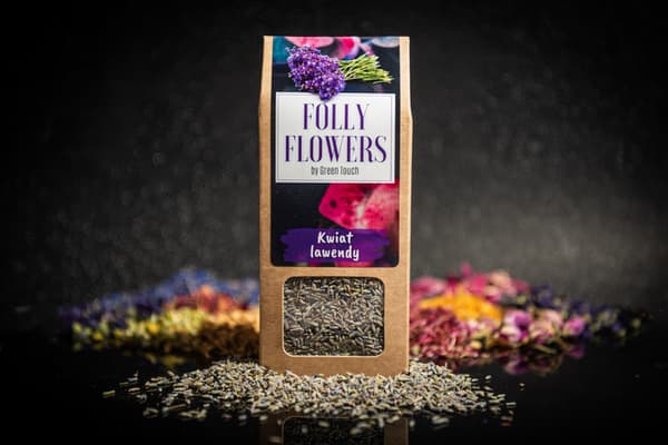 Tørrede spiselige lavendelblomster aroma 50g
