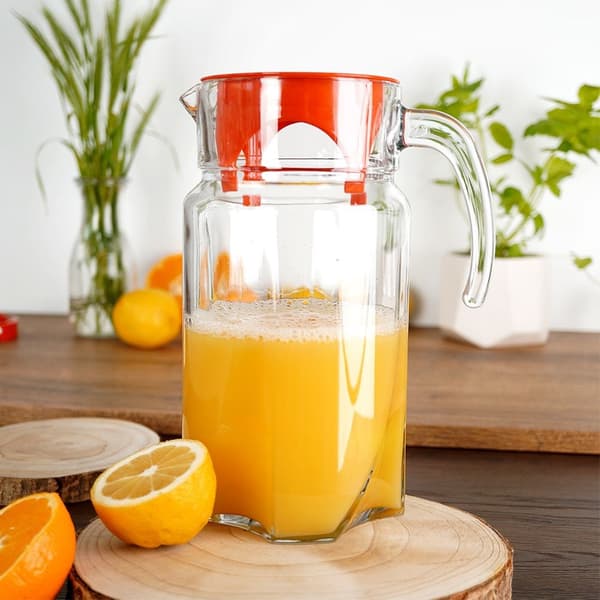 Glaskanna med lock 1,75 l