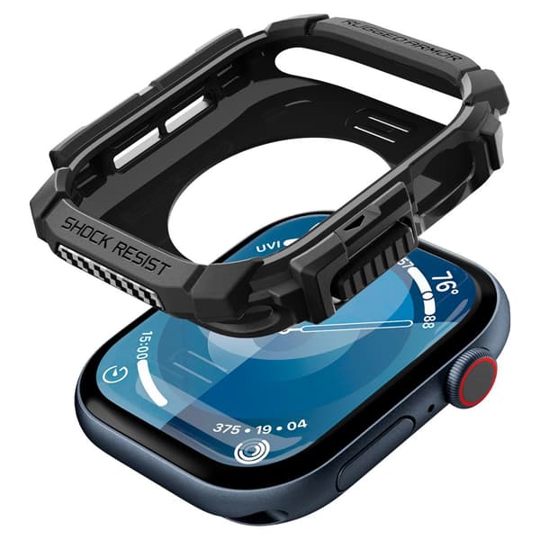 SPIGEN RUGGED ARMOR APPLE WATCH 10 (46 MM) MATTSVART