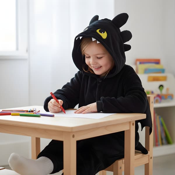 Tandlös Kigurumi Pyjamas Barn 95-105cm