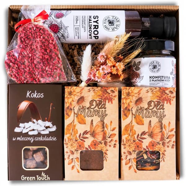 Presentkorgsset för Mors dag Presentlåda Naturlig