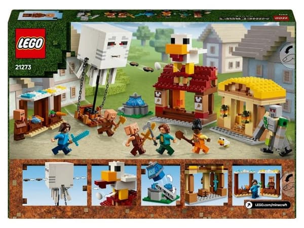 LEGO Minecraft Ballongattack mot Spökbyn 21273