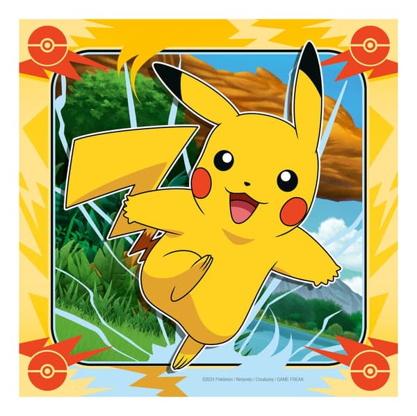 Ravensburger - Pokémon-pussel 3x49 bitar. 12004062