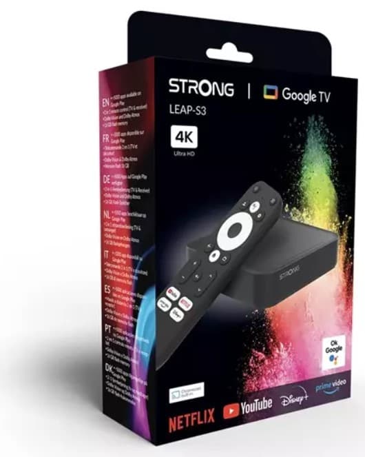4K Älykäs mediasoitin STRONG LEAP-S3