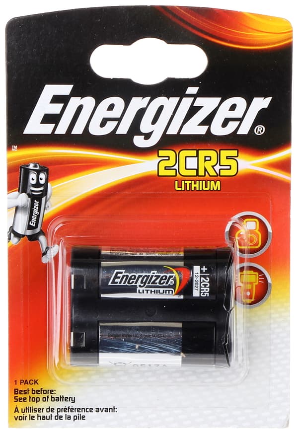 BAT-2CR5 6V Energizer-litiumparisto
