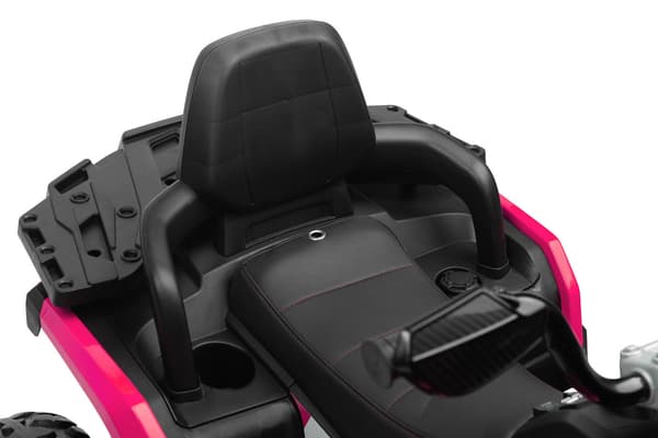 BATTERIDRIVET FORDON QUAD GIGANT ROSA