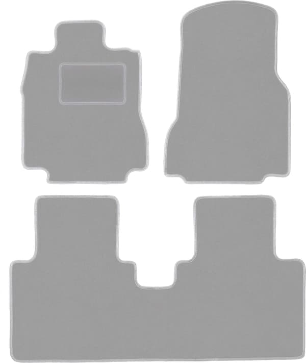 Grå bilmåtter til Mercedes Vaneo W414 minivan (2001-2005)