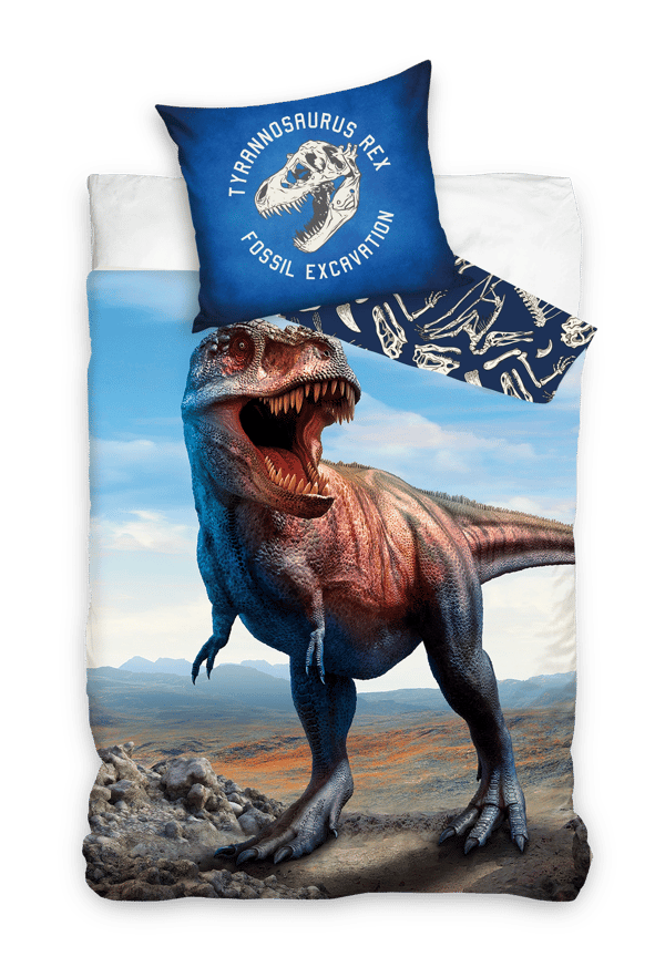 Jurassic World T-REX sängkläder 140X200