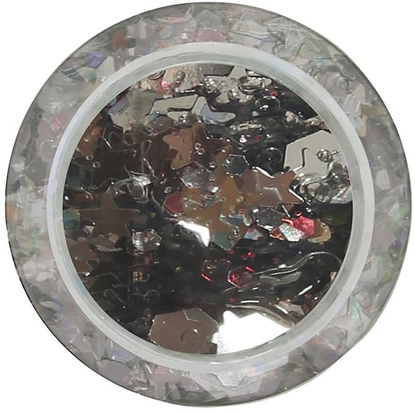 Glittergel SILVER Dekorativ Makeup 20g