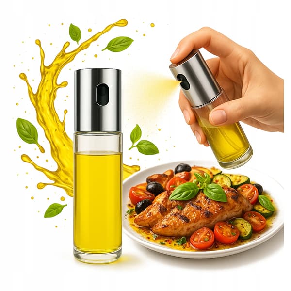 Olivolja spray 100ml glas köksspray oljedispenser