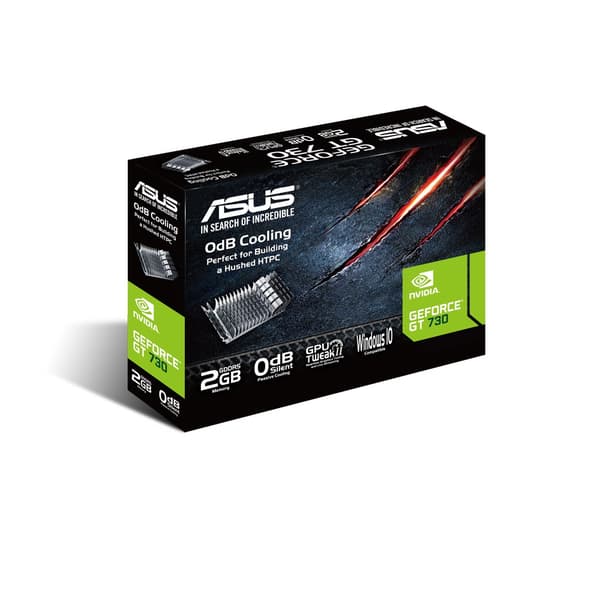 ASUS GeForce GT 730 2GB DDR5 64b grafikkort