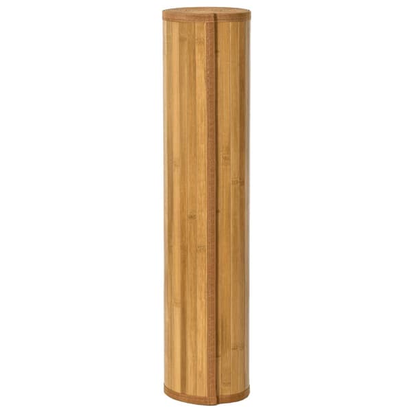 vidaXL Rektangulär matta, naturlig, 70x300 cm, bambu