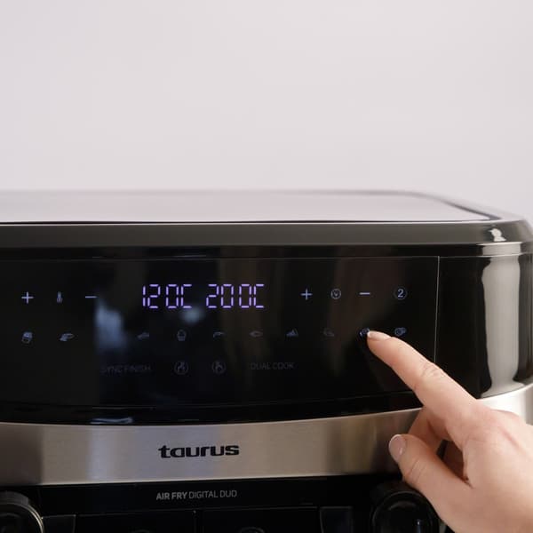 Taurus Air Fry Digital Duo 9L musta ilmakeitin