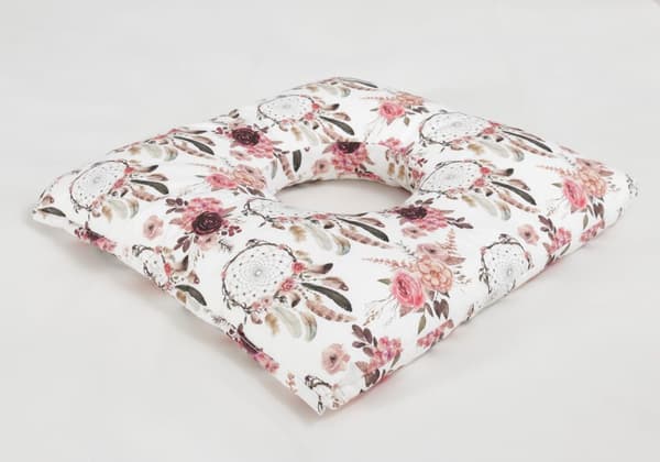 Postpartum Positioneringskudde 50x45 Däckfångare Rosa