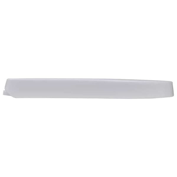 vidaXL Mjukstängande toalettsitsar, 2 st, plast, vit