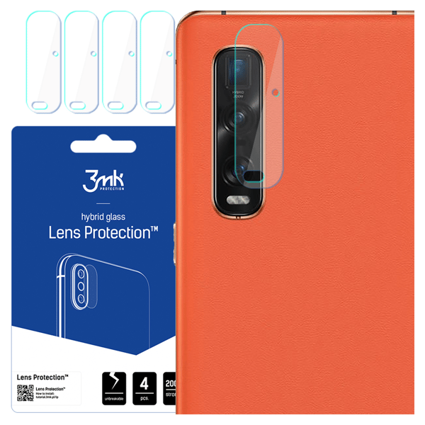 Oppo Find X2 - 3mk Linsskydd